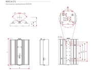 Luminaire antidéflagrant EXF450LED, zones 1, 21 et 2, 22