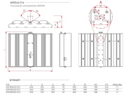 Luminaire antidéflagrant EXF450LED, zones 1, 21 et 2, 22