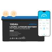  Electriquo Batterie Epever LiFePO4 12,8 V IP65 avec tapis chauffant
