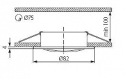 Spot de plafond VIDI CTC-5515