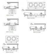 Spot de plafond SEIDY CT-B