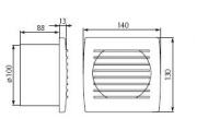 Ventilateur de conduit CYCLONE EOL100