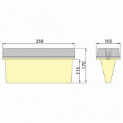 Luminaire de secours TRITON