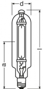 Lampe aux halogénures métalliques POWERSTAR HQI-T 1000…2000 W