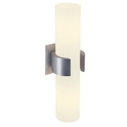 Bougeoir SLV Support mural Dena E14 en aluminium brossé