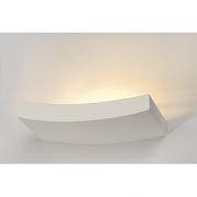 Luminaire SLV GL 102 CURVE plâtre blanc R7s 78 mm max. 100 W
