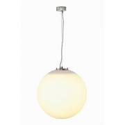 Lampe suspendue SLV ROTOBALL en plastique blanc