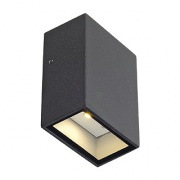 Applique murale SLV QUAD 1 carré LED 1x3W