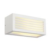 Applique murale SLV BOX-L E27 carré blanc E27 max. 18W