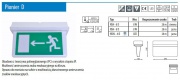 Luminaire de secours Pioneer D T5 8W IP54