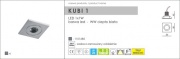 Luminaire de plafond Kubi 1