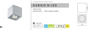 Luminaire downlight KUBGO N LED