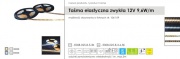 Bande LED flexible IP20 12V 9,6W/m