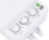 Czujnik Mikrofalowy 500w 360* Ip20 Prostokątny Biały 24vdc