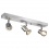 Spot Asto III Gu10, aluminium brossé