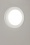 Plafonnier GL 105 E27, rond, plâtre blanc, max. 15 W