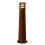 Lampe d'extérieur en fer rouillé 70