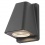 Applique murale Wallyx Gu10, anthracite foncé