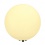 Lampe de sol Rotoball d'extérieur, blanche, E27, max. 24 W, IP44
