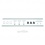 Rail Ensemble de rails 1-f 3, blanc, 2 x 1 m, avec 3 ampoules LED Puri Spot I