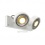 Plafonnier Kalu 2 Qpar, blanc mat Es111, max. 2 x 75 W
