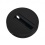Rosace pour adaptateur 1-f, noire