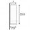 Applique murale Theo Up-down, carrée, anthracite, GU10, max. 2 x 35 W