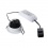 Plafonnier rond Patta-f blanc mat 9 W 38 ° Alimentation 3 000 K