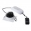 Patta-f Encastrable Carré Blanc Mat 9 W 38° 3000 K Avec Alimentation