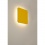 Applique murale carrée Plastra, plâtre blanc, 48 LED, 3 000 K