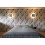 Applique murale carrée Plastra, plâtre blanc, 48 LED, 3 000 K