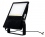 Projecteur LED 150 W/4 000 K IP65 Noir Asymétrique