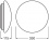 Obligatoire Surface-c LED 350 18 W/3 000 K IP44