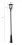 Lampadaire solaire Scutum 20W LED / 2000lm / poteau 4m