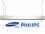 Luminaire LED Peyton 40 W WW 1176 x 67 x 90 mm Argenté