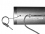 Suspension LED Achestan 40 W WW Argent 1196 x 106 x 68 mm