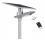 Lampe solaire Piscium 10W 1900lm + poteau 5m + B-80