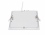 Panneau LED encastré Senser, carré, blanc 820 lm 3 000 K