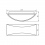 Luminaire de façade Ampoule LED EL 8W-GR Biso