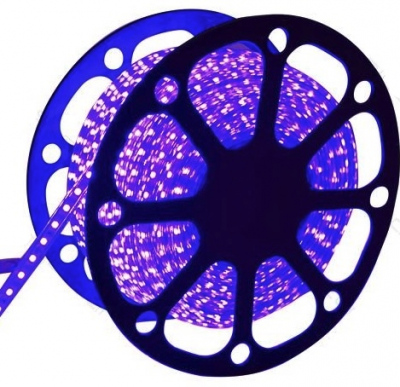 Bande lumineuse LED 5050 IP65 230V bleu 50m