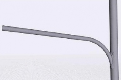 Flèche selon la conception L=1,5m