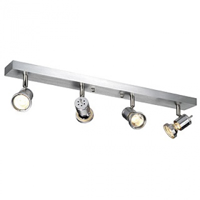 Spot Asto IV Gu10, aluminium brossé