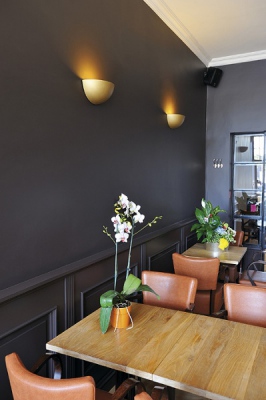 GL 101 E14, demi-cercle, plâtre blanc, E14, max. 40 W