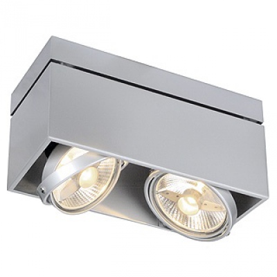 KARDAMOD SURFACE Square ES111 DOUBLE, rectangulaire, blanc, max. 2x75W