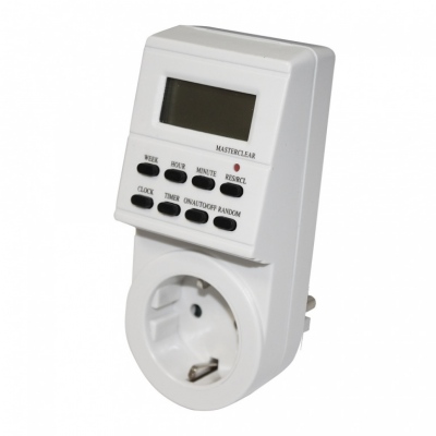 Programmateur électronique 7j Schuko