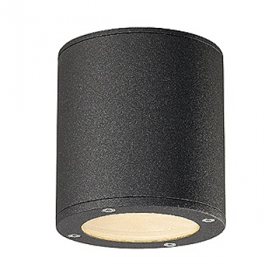 Plafonnier Sitra, rond, anthracite, Gx53, max. 9 W