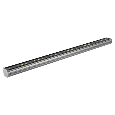 Applique murale décorative Modena 1200 LED Ed 28 W Rouge IP66 10 Gris