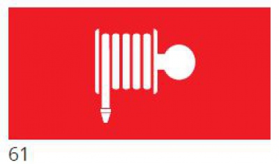 150x300 Piktogram 61 Hydrant Logo Awex (iso7010)