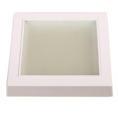Plafonnier LED 6W, 350 lm carré