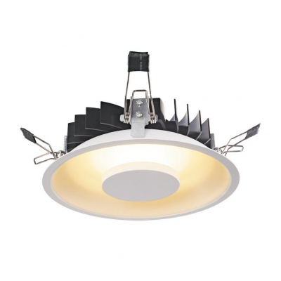 Occuldas, Spot encastré rond blanc 30 LED SMD 22 W 3 000 K